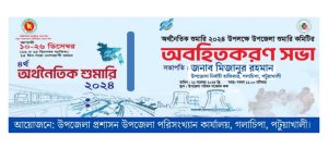 গলাচিপায় অর্থনৈতিক শুমারি উপলক্ষে অবহিতকরণ সভা
