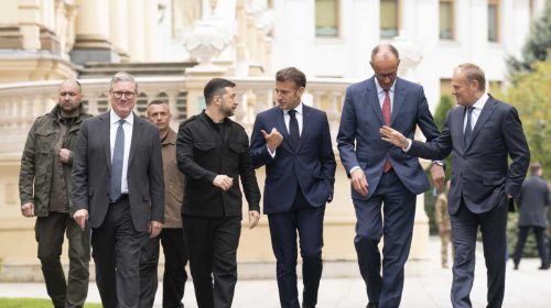 European Leaders Rally in Kyiv Amid Trump's Ultimatum – Heightened Security Blankets Capital as Zelensky Faces 'Make-or-Break' Peace Push