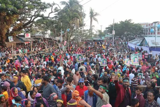 খুলনা-১ আসন বটিয়াঘাটা- দাকোপের মানুষের ভাগ্যের উন্নয়নে নিজেকে সমর্পণ করতে এসেছি জনসভা ও দোয়া অনুষ্ঠানের বক্তব্যে জিয়াউর রহমান পাপুল