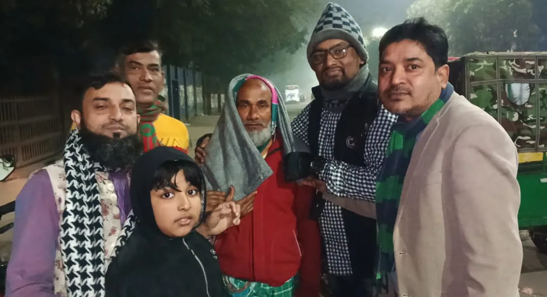 মানবিক সেবায় নতুন বছর শুরু: ঢাকার রাজপথে শীতার্তদের পাশে 'তুবা' সমাজ কল্যাণ সোসাইটি