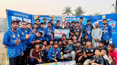 মৌলভীবাজার ক্রিকেট প্লেয়ার্স এসোসিয়েশনের মেগা ক্রিকেট টুর্নামেন্ট ২০২৬ ফাইনাল খেলা ও পুরস্কার বিতরণী কচুয়া মাঠে অনুষ্ঠিত