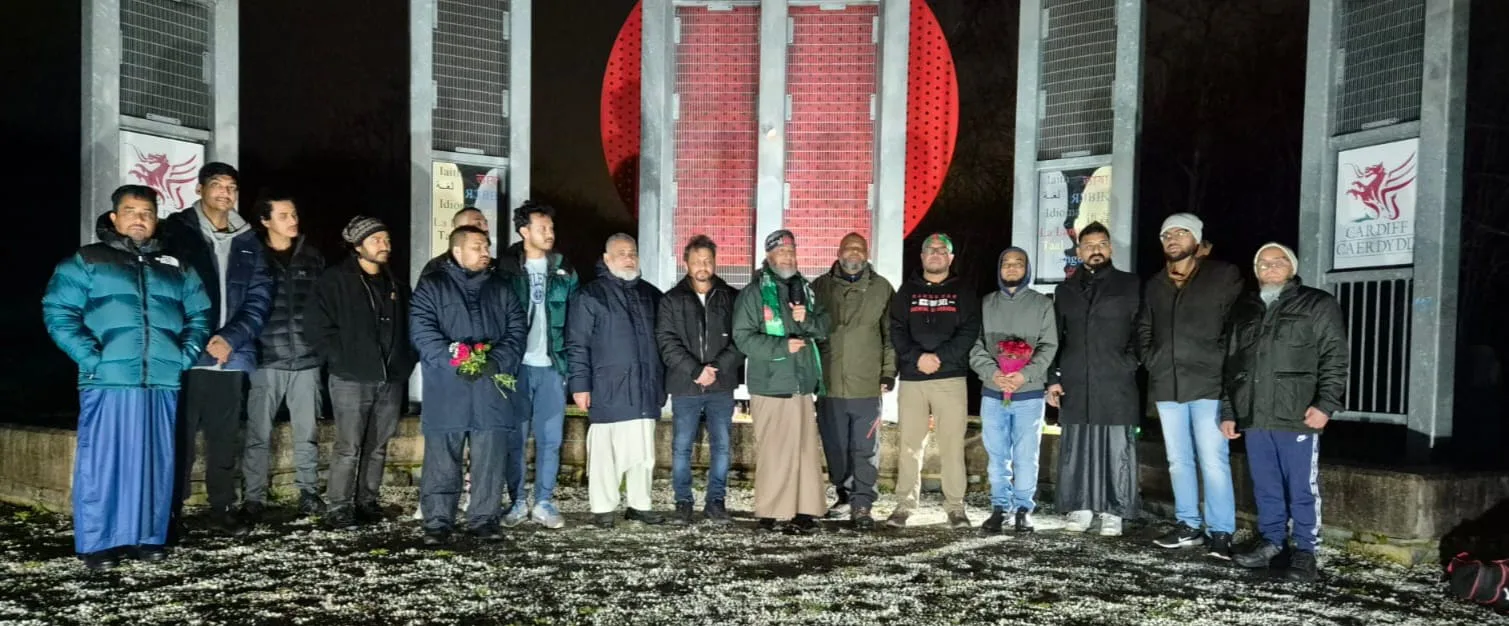 বৃটেনের কার্ডিফের ইন্টারন্যাশনাল ম্যাদার ল্যাংগুয়েজ মনুমেন্টে আন্তর্জাতিক মাতৃভাষা দিবস পালিত, বাংলাকে জাতিসংঘের দাপ্তরিক ভাযা হিসাবে স্বীকৃতি দেওয়ার আহবান