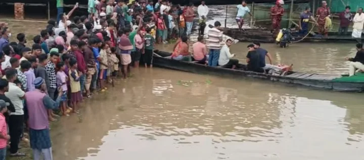 তাহিরপুর রক্তি নদীর পানিতে ডুবে নৌকার কাঠ মিস্ত্রি নিখোঁজের তিন ঘন্টাপর লাশ উদ্ধার