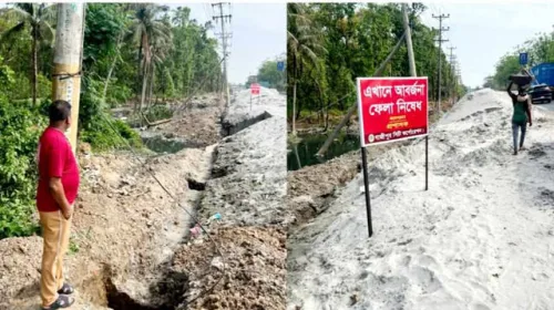 ঢাকা-ময়মনসিংহ মহাসড়কে পরিচ্ছন্নতা ও সবুজায়নে গাজীপুর সিটির জোরালো কার্যক্রম, বদলে যাচ্ছে সড়কের চিত্র