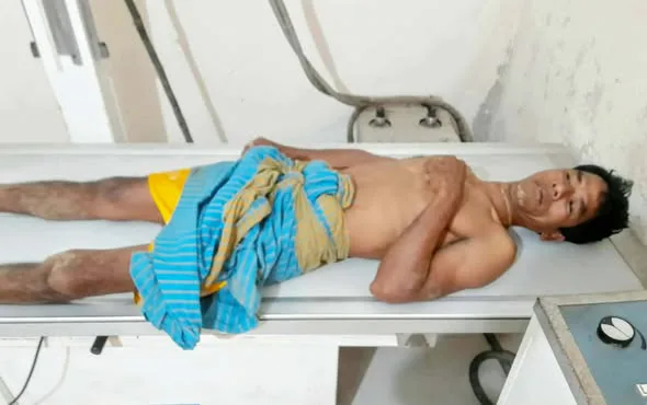 শেরপুরের ঝিনাইগাতীতে হাতির আক্রমণে আহত -১