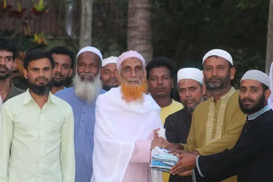 ৬৫ বছরের দ্বীনি খেদমতের ইতি-বিদায় নিলেন মাওলানা গিয়াউদ্দিন মন্ডল।