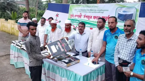 গহরপুর ছাত্রকল্যাণ পরিষদের উদ্যোগে ৩৫ মসজিদে ‘মুর্দা মশারী’ বিতরণ