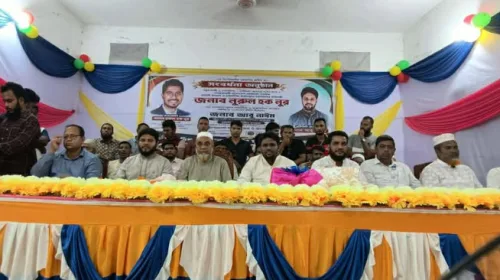 গলাচিপায় প্রতিমন্ত্রী নুরুল হক নুরের প্রতিনিধি আবু নাঈমকে গণসংবর্ধনা