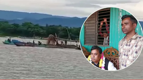 যাদুকাটায় প্রশাসনের অভিযানে বালু খেকোদের হামলা, ড্রেজার মেশিন আটক