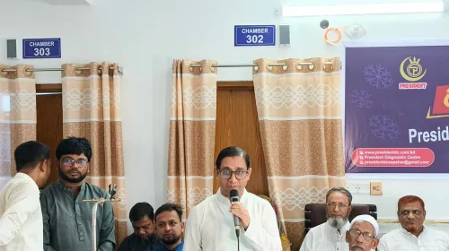 সাপাহারে প্রেসিডেন্ট ডায়াগনস্টিক সেন্টারের গ্র্যান্ড ওপেনিং অনুষ্ঠিত