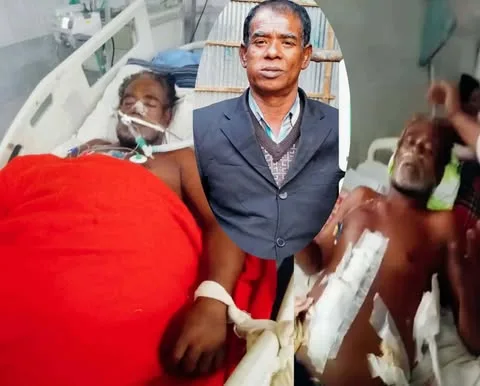 তাহিরপুরে জমি বিরোধে নারীসহ ৬ জনকে কুপিয়ে আহত ; চিকিৎসাধীন থাকার ১২ দিন পর আহত মধু মিয়ার মৃত্যু