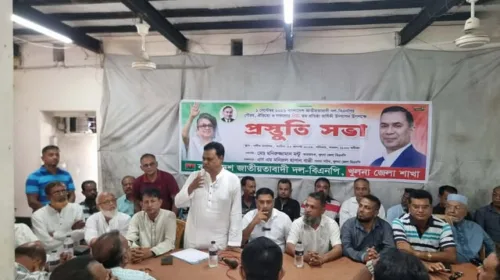 প্রতিষ্ঠাবার্ষিকী পালনের প্রস্তুতি সভায় খুলনা জেলা বিএনপি’র আহবায়ক মনিরুজ্জামান মন্টু জনগনকে সাথে নিয়েই বিএনপি এবারের প্রতিষ্ঠাবার্ষিকী পালন করবে মহাসমারাহে।