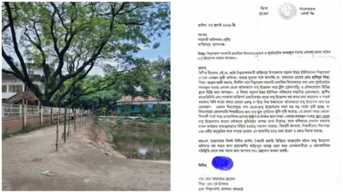 তাহিরপুরে বিদ্যালয়, মাদ্রাসা ও কবরস্থানের আশপাশে অবৈধ বালু উত্তোলন: আতঙ্কে শিক্ষার্থী ও অভিভাবক, এসি ল্যান্ড বরাবর অভিযোগ