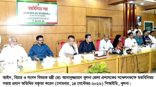খুলনায় সুশাসনের পথে যে কোনো অন্তরায় দূর করা হবে