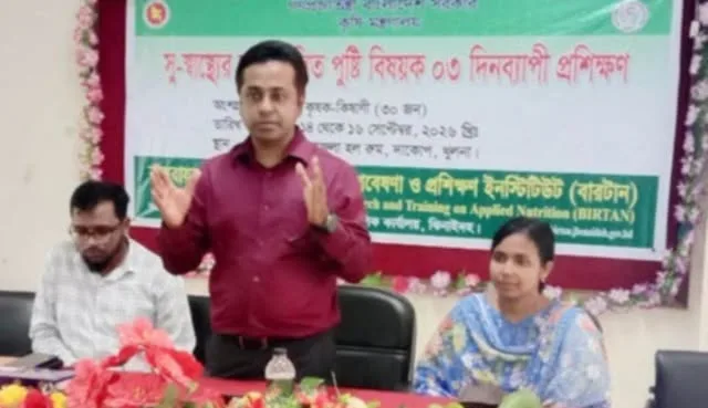 দাকোপে ফলিত পুষ্টি বিষয়ক প্রশিক্ষণ অনুষ্ঠিত