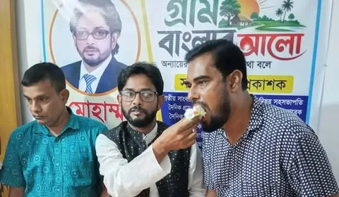 ​গাজীপুরে জাঁকজমকপূর্ণ আয়োজনে দৈনিক গ্রাম বাংলার আলো’র