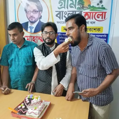 ​গাজীপুরে জাঁকজমকপূর্ণ আয়োজনে দৈনিক গ্রাম বাংলার আলো’র