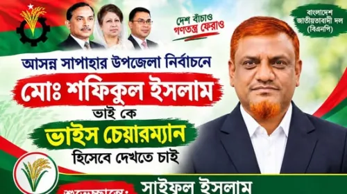 সাপাহার উপজেলা ভাইস চেয়ারম্যান পদে আলোচনায় বিএনপির নেতা