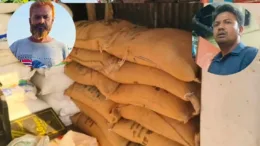 সরকারি চাল জব্দের সংবাদ সংগ্রহে