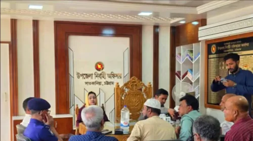 সাতকানিয়ায় সরকারি দপ্তর ও স্বাস্থ্য কমপ্লেক্স পরিদর্শনে এডভোকেট শামিম আরা স্বপ্না
