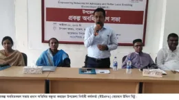 দাকোপে উপজেলা পর্যায়ে প্রকল্প অবহিতকরণ সভা অনুষ্ঠিত