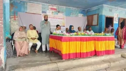 বিশ্বম্ভরপুরে নয় ওয়ার্ডের উন্নয়ন দাবি, পূজামণ্ডপে