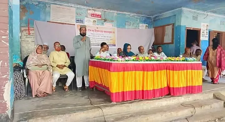 বিশ্বম্ভরপুরে নয় ওয়ার্ডের উন্নয়ন দাবি, পূজামণ্ডপে