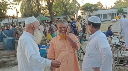 ছেলের চেয়ারম্যান প্রার্থিতায়